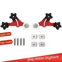 Woodworking Multi-Purpose Loc Boards One Way Bearing Roller Feeder Safety Table Saw Pressing Feeder Guide Pushing Tool Set~Jul.