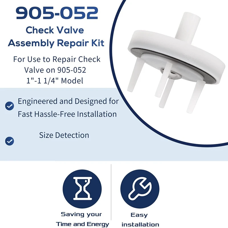 Check Valve Assembly Repair Kit 905-052 765 765 Pressure Vacuum Breakers For Febco-1Inch & 1 1/4Inch Model