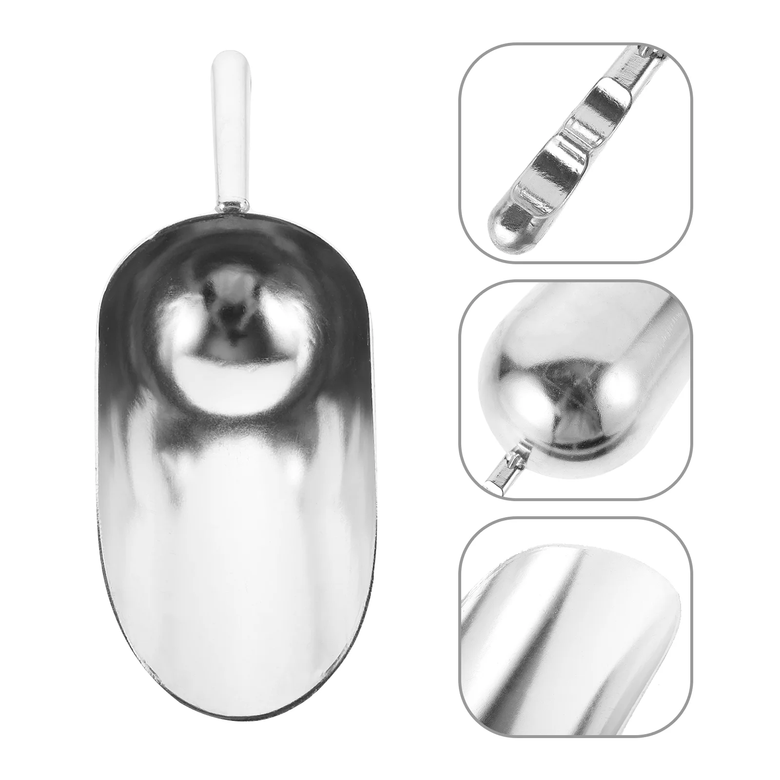 Food Scoops Flour Ice Metal Kitchen Tool Dried Fruit Zinc Alloy Rice Tea