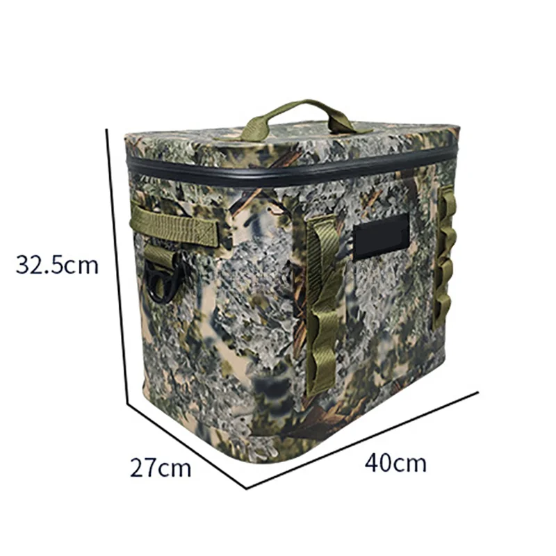 30cans capacity waterproof leakproof airtight fresh TPU soft cooler for sea fishing