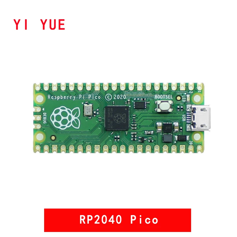 Oficjalna płytka Raspberry Pi Pico RP2040 Dwurdzeniowy mikrokomputer ARM o pojemności 264 KB i niskim poborze mocy Wysokowydajny procesor Cortex-M0+