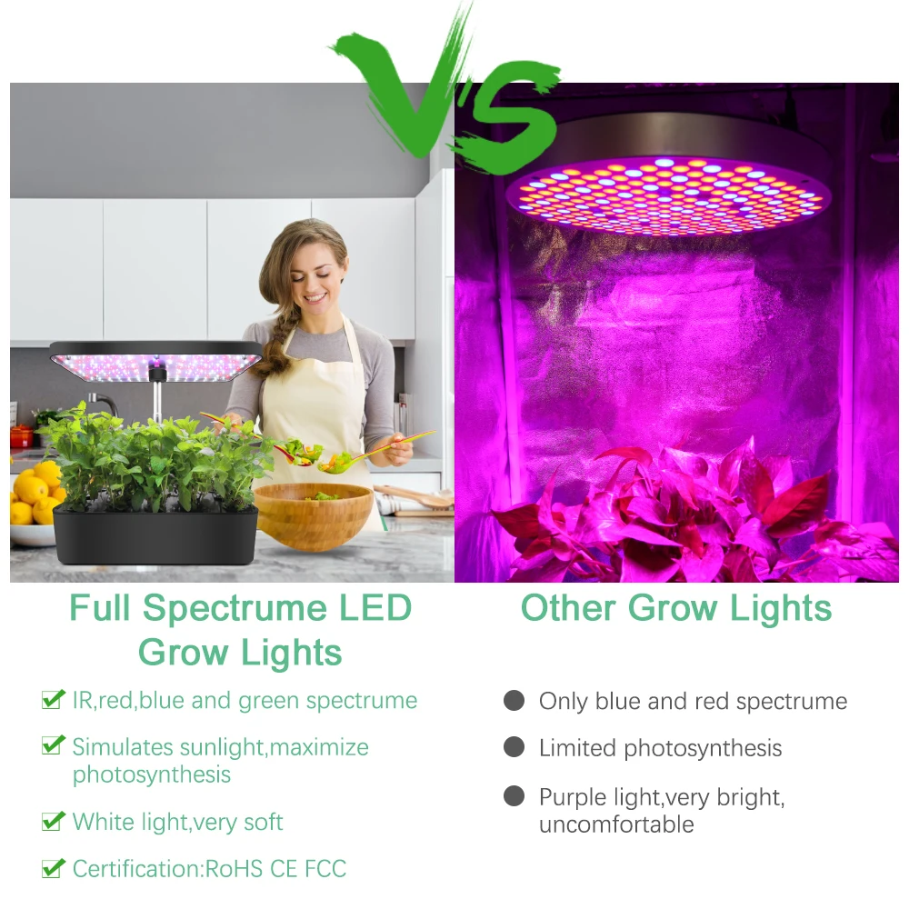 SHENPU لوازم الحدائق الذكية حد - مراجعة Smart Garden Vertical Planter وسعره