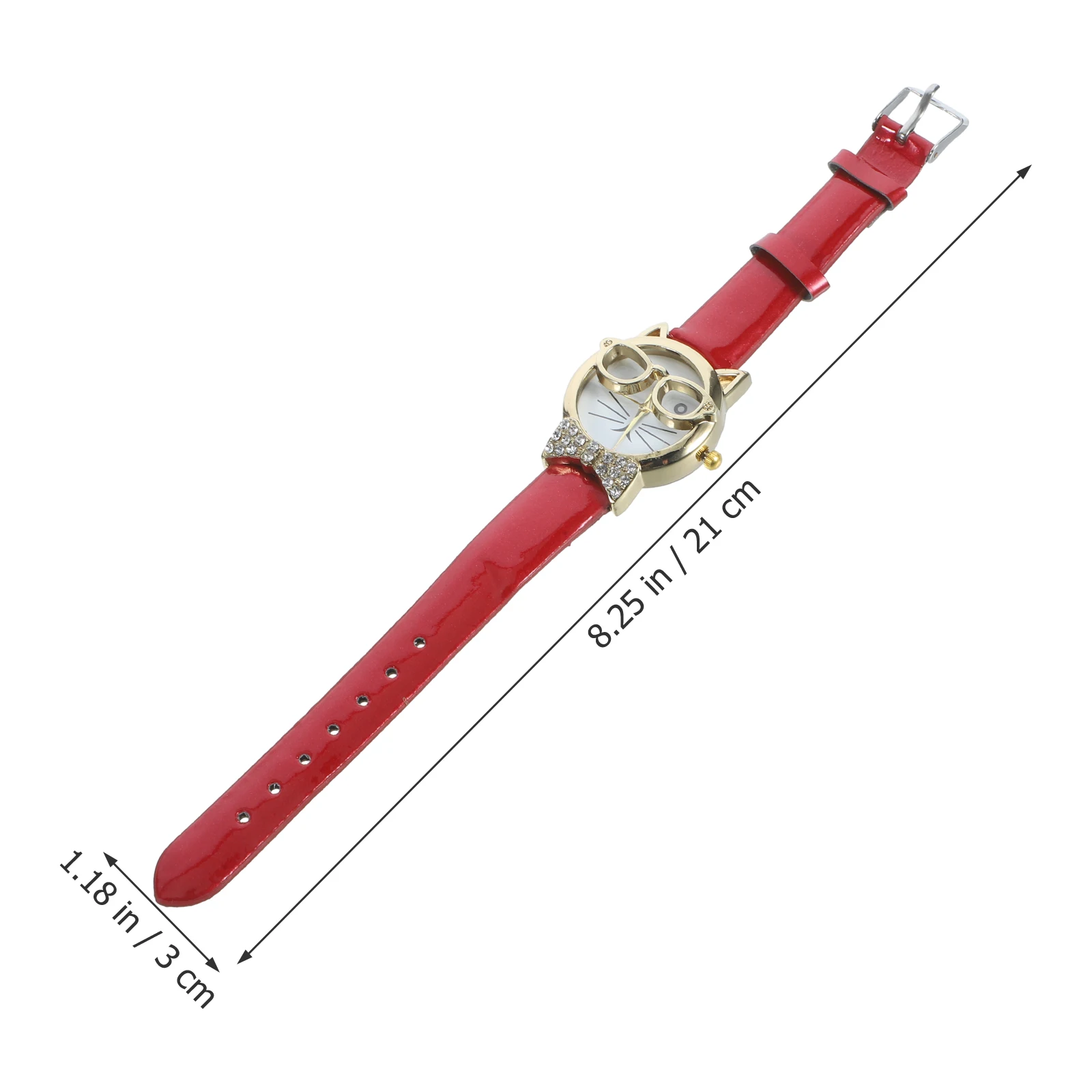 

Sports Cat Child Funny Wristwatch Stainless Steel Cartoon Cats Creative and Quartz