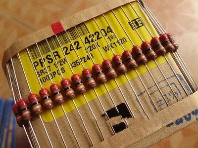 Precision resistor 1/2W220K 0.5W220K 1% volume 3.6*9.35