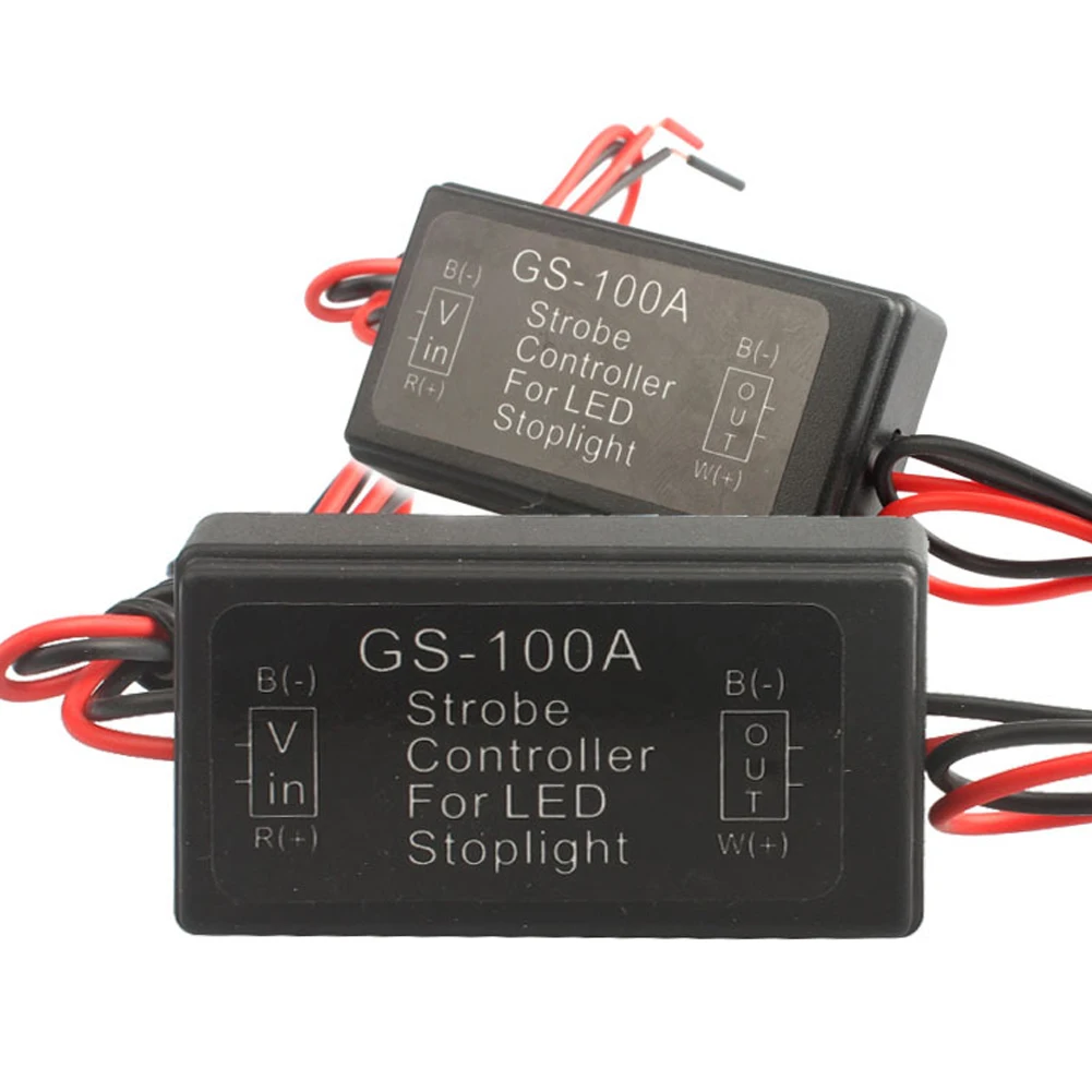 Flash Strobe Controller Brake Light Flasher Module for Car LED Brake Stop3448