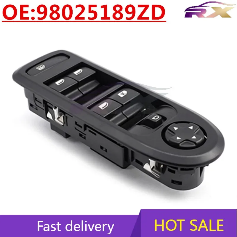 NEW:98025189ZD Suitable For 2014-2017 Peugeot 301 automotive glass lifter switch power window switch