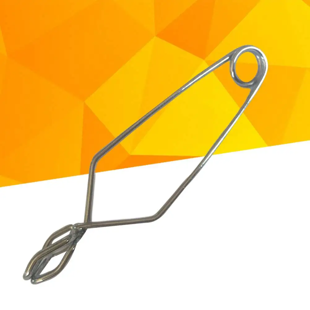 Reagenzglasklemme, Kolbenhalter, selbstschließende Federstruktur, hochtemperaturbeständig, für den Heimgebrauch in der Schule