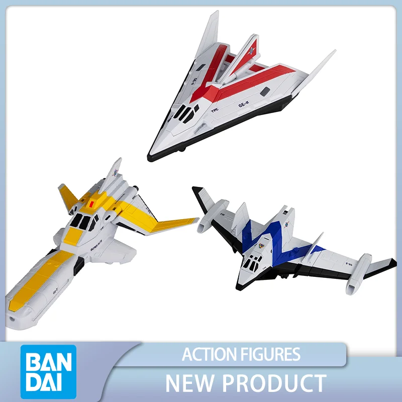 

Фигурки героев мультфильма BANDAI Ultraman Dyna tripe Eagle α β чувствительные аниме коллекционные модели игрушки подарок для детей на день рождения