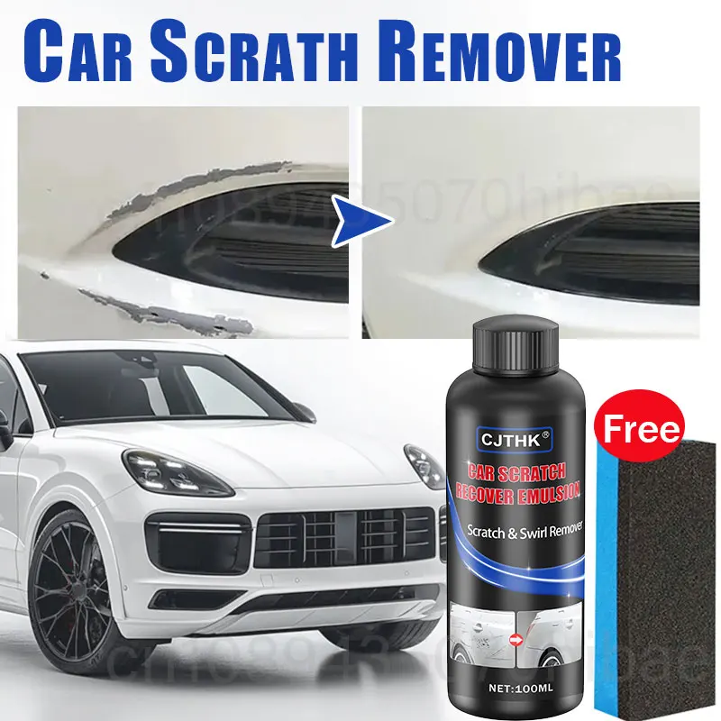 مزيل خدوش السيارة أدوات العناية بالطلاء مزيل الدوامة التلقائي إصلاح الخدوش تلميع السيارات طحن الجسم مجمع المضادة للخدش الشمع #2