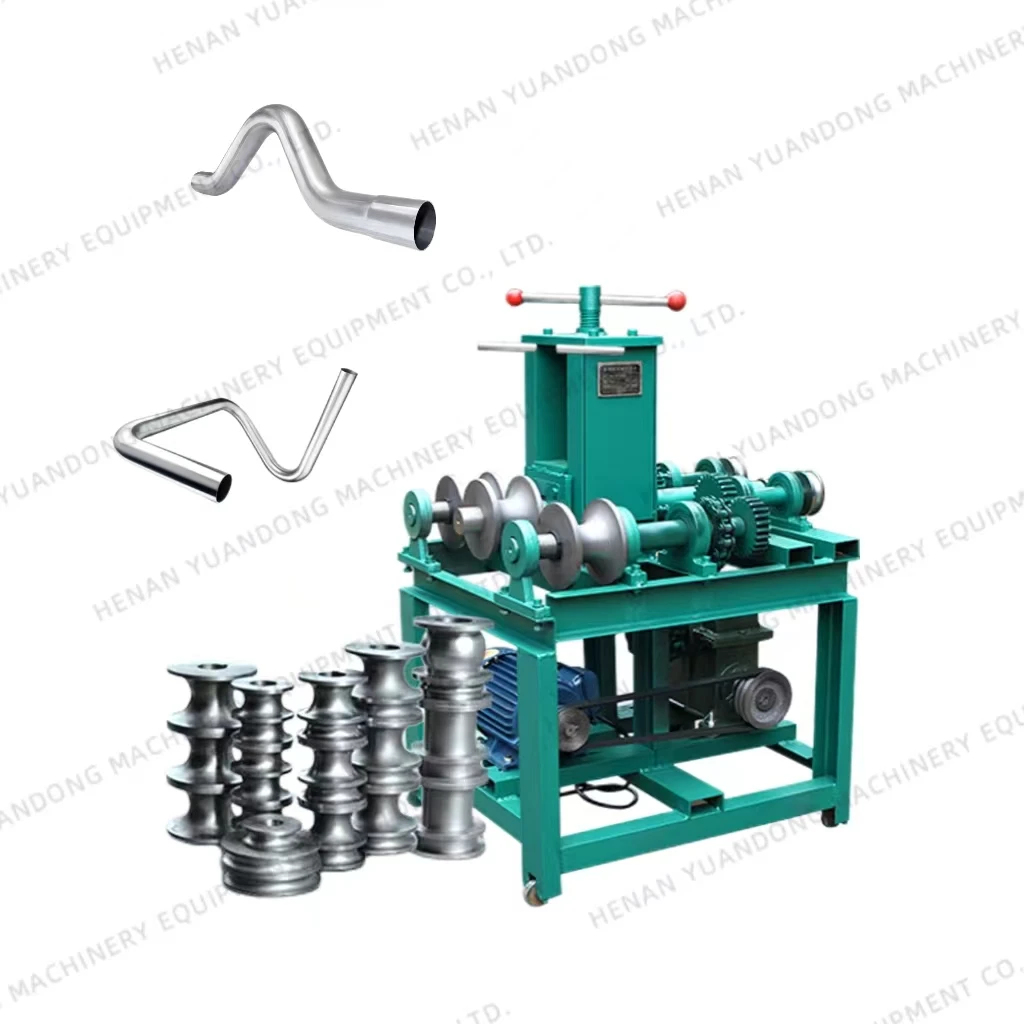 Small Square Tube Round Pipe Bending Machine Multifunctional Stainless Steel Pipe Bender - Image 6