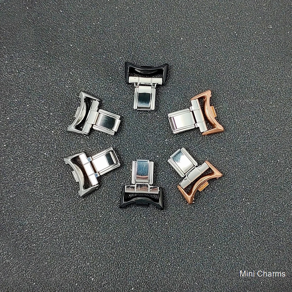 Großhandelsadapter für Smartwatch 14mm Armbandverbinder Italienischer Charm-Link Passend für 9mm Edelstahlarmband DIY Schmuck – Detail 1