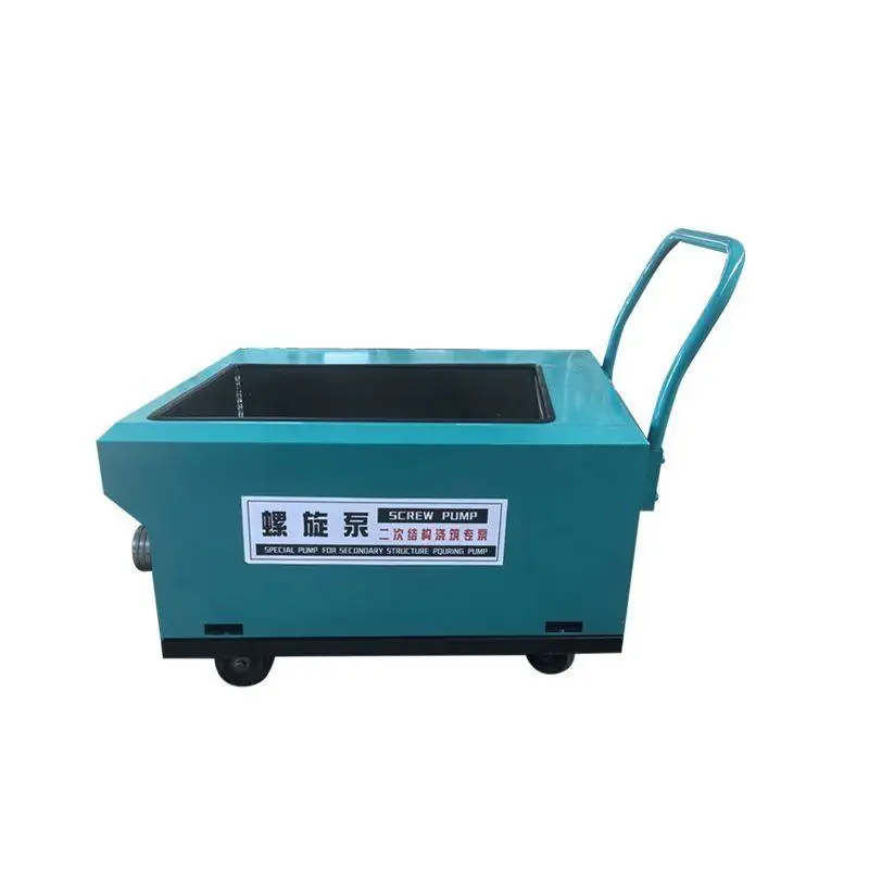 Secondary structure feeder spiral pouring pump 380v column beating artifact
