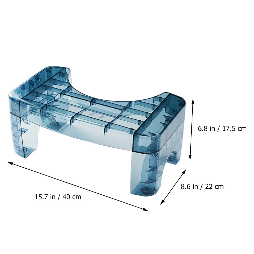 مقعد مرحاض للحيوانات الأليفة للأطفال، مسند قدم محمول قوي غير قابل للانزلاق للتدريب على الحمام، مقعد بخطوة للاستخدام المنزلي