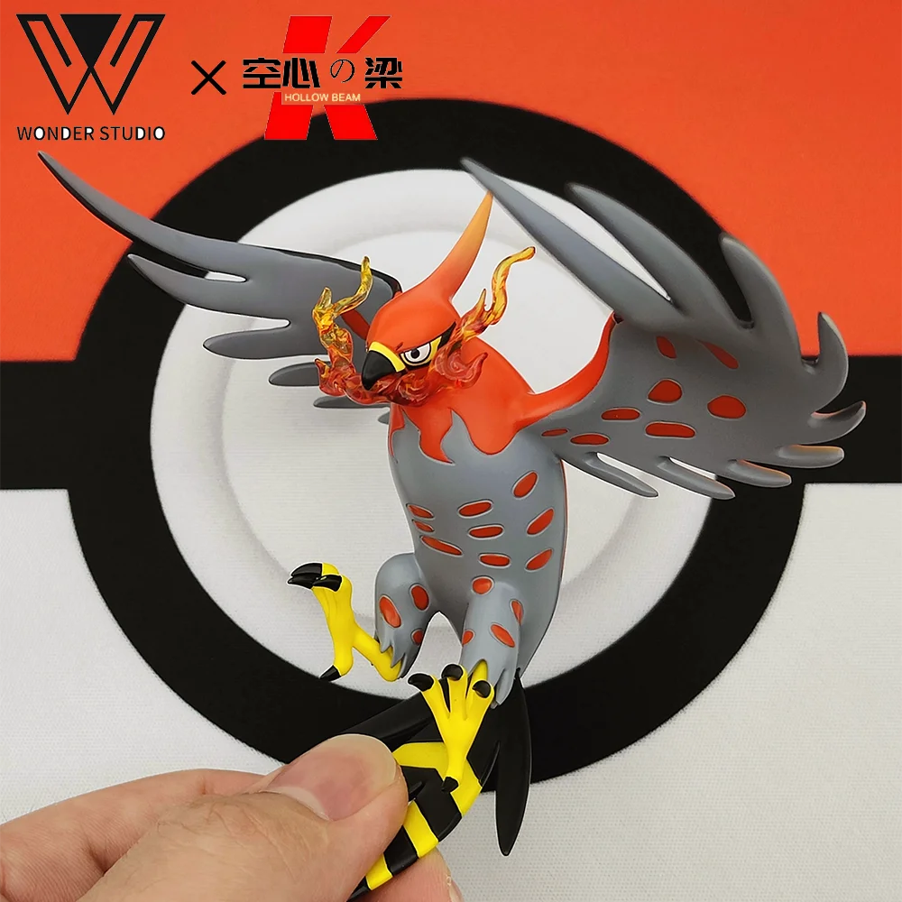 [1/20 Scale World] Fletchling and Fletchinder and Talonflame Little Arrow Bird and Rocket Bird and Fierce Arrow Eagle Decoration