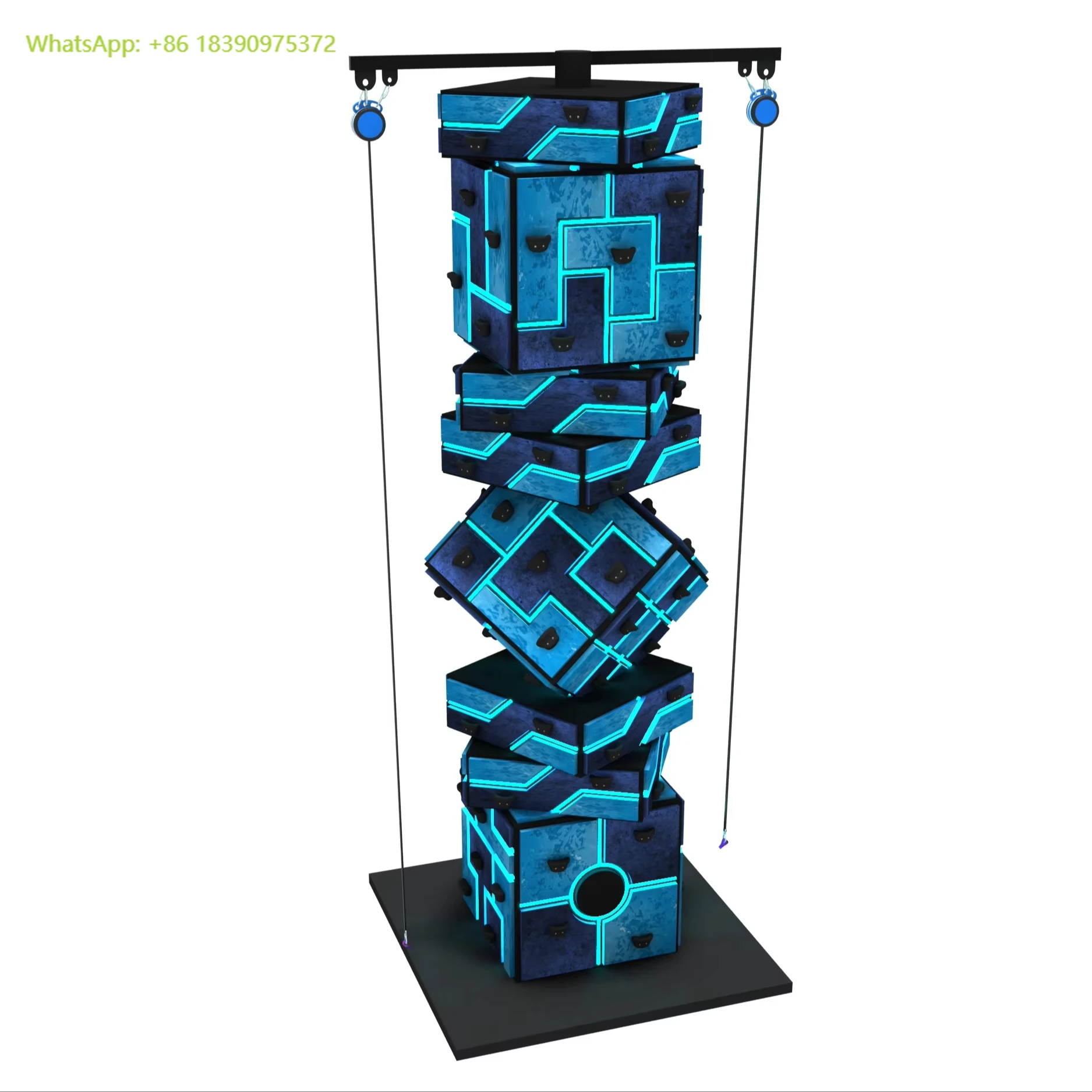 

2025 Mich Latest Design Customized Cube Climbing Wall Equipment for Sale