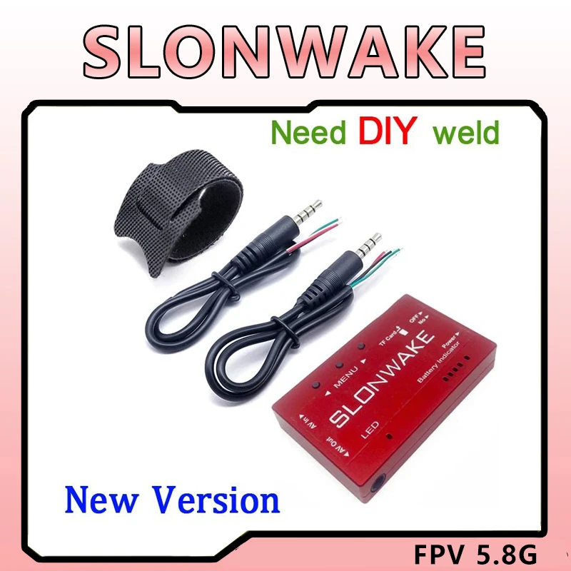 SLONWAKE EWRF HMDVR AV Recorder 640*480 Mini DVR 32G TF - For FPV Goggles Drone