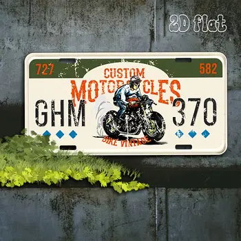 10 best sales Targa metallica personalizzata - №3