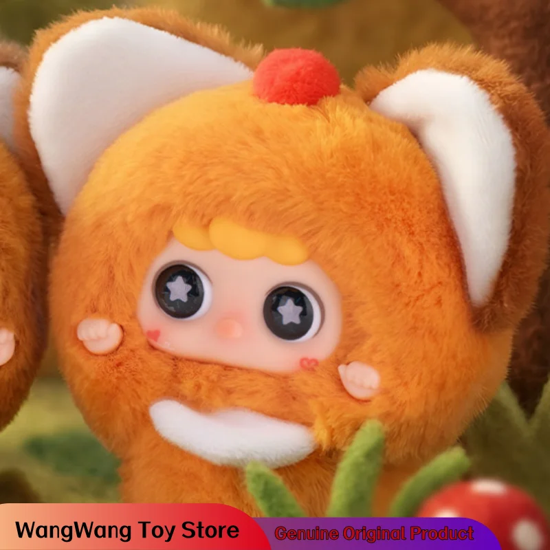 NEW HOT Genuine Migo Little World Series Plush Keychain Blind Box Kawaii Doll Bag Hanging Ornament Home Decoration Surprise Gift view 6