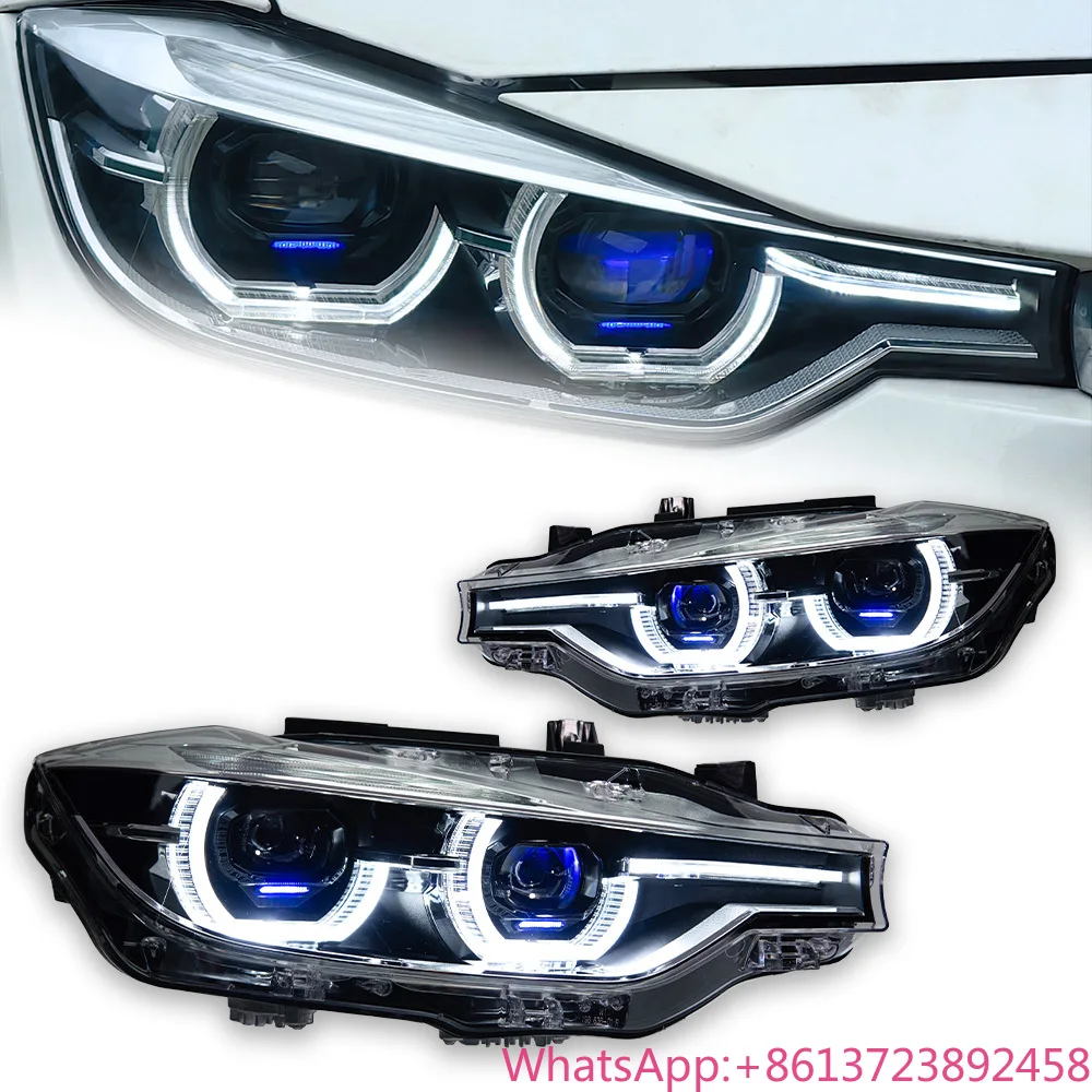 

Car Lights for BMW F30 Laser Headlight Projector Lens 2013-2018 F31 LCI LED Head Lamp DRL Car Styling Auto Accessory With 12V