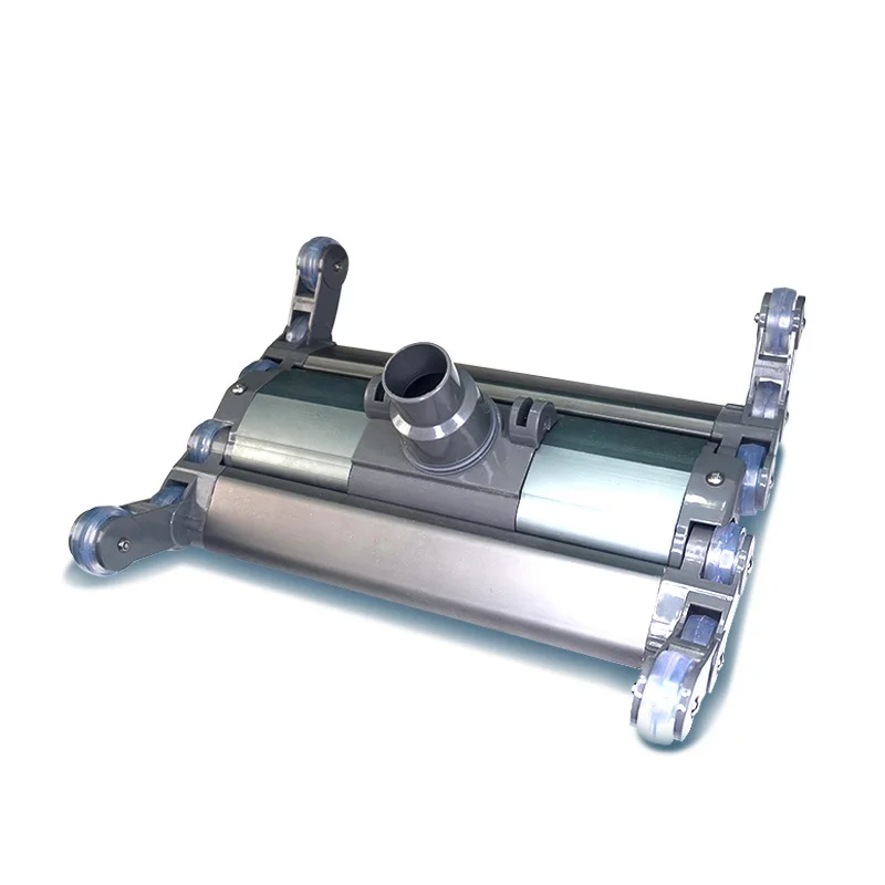 Aluminum Suction Disc & Brush Set - 14/19 Inch - Pool Vacuum Accessory