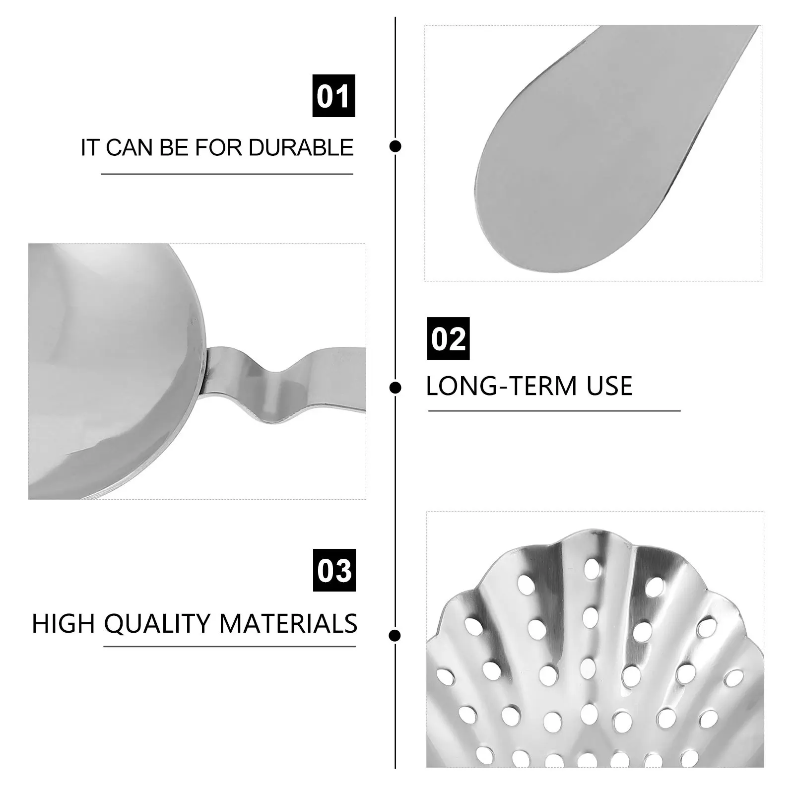 

1pc Stainless Steel Cocktail Strainer Ice Strainer For Bar Bartenders Professional Use Mixologists Barware Tool Filter