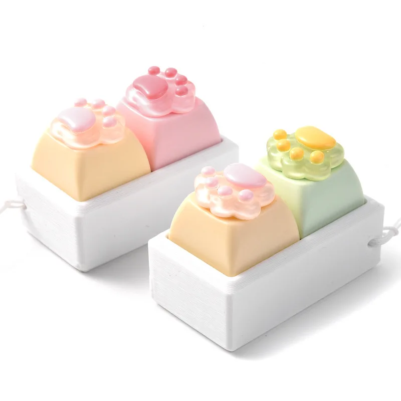 

Sunken Button Cat's Claw Nine-key Keyboard New Special Keychain Small Pendant To Relieve Boredom
