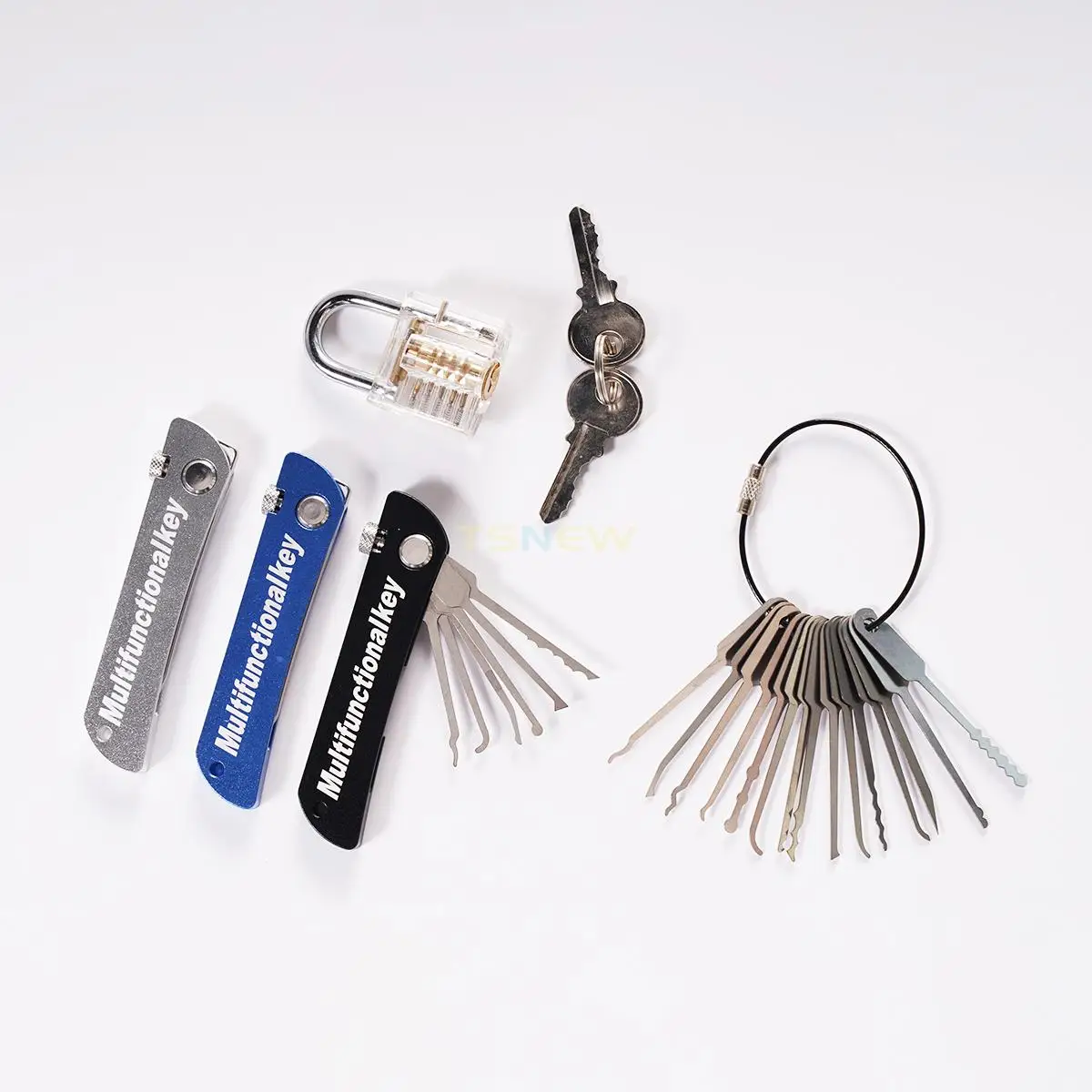 

Портативные складные многофункциональные металлические медиаторы с замком и сменными медиаторами с набором прозрачных замков