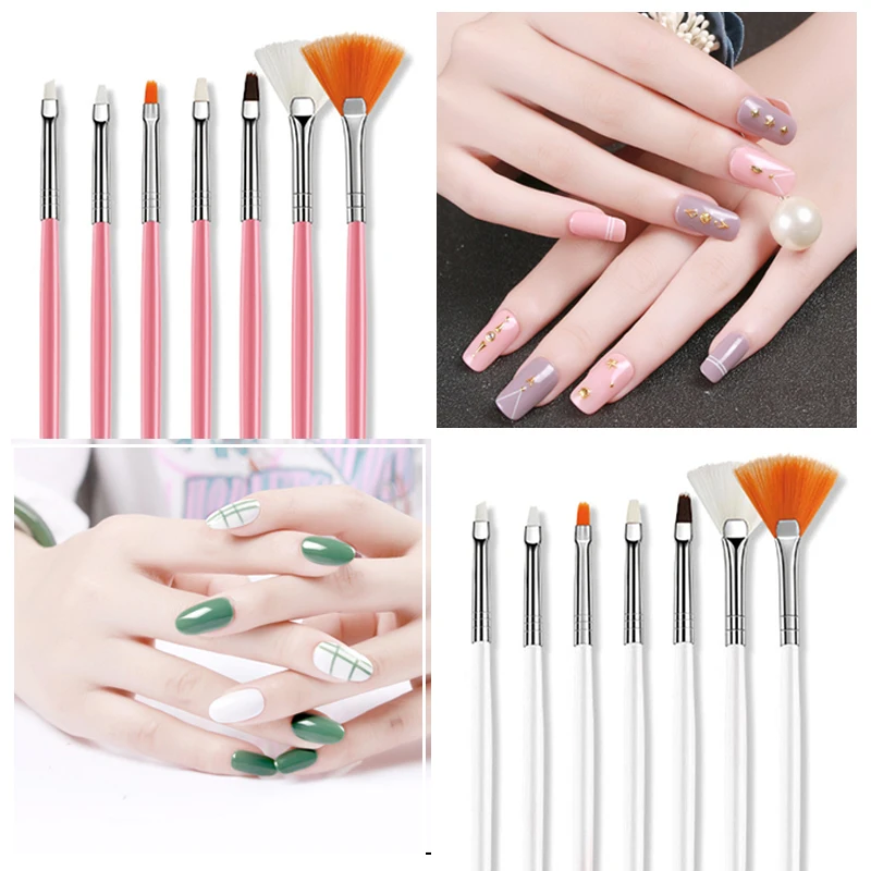 Moskany Nail Borstel Alle Voor Manicure Brush Set Gel Nagellak Schilderen Puntjes Pen Gel Vernissen Gereedschap Kit Manicure Pennen