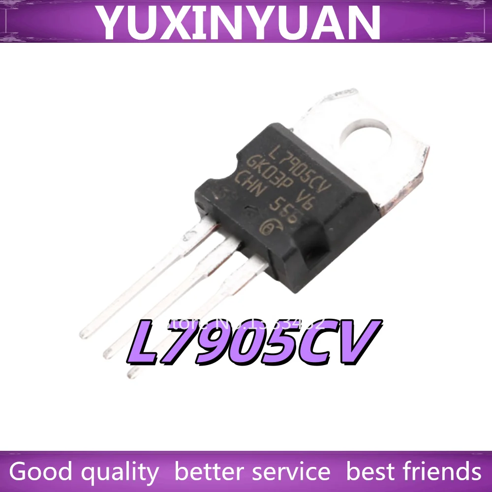 （10/PCSs） New L7905CV L7905  Three-terminal voltage regulator plug into 5V