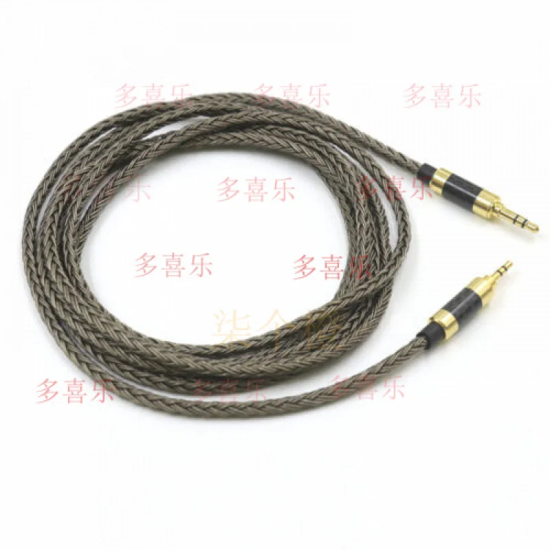 WW    16Core 7N OCC  for    Mini trs jack 3.5mm male to 2.5mm stereo aux male Headphone cable