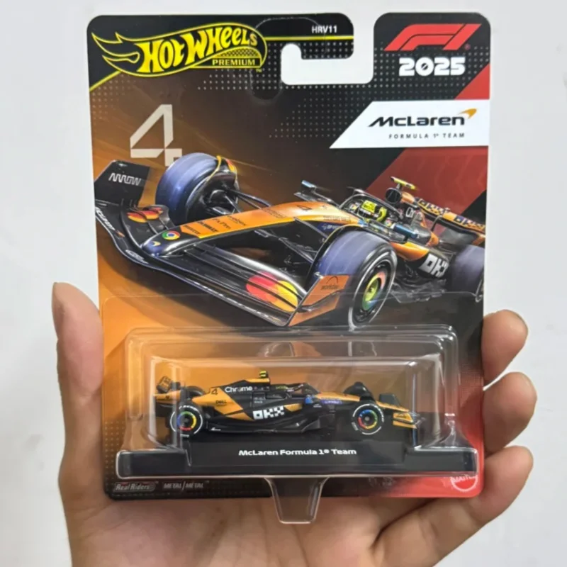 Hot Wheels Original Mattel Premium 1 64 Scale Formula 1 Model Car HRV11 2025 Oracle Red Bull Racing F1 Miniatures Collectible view 5