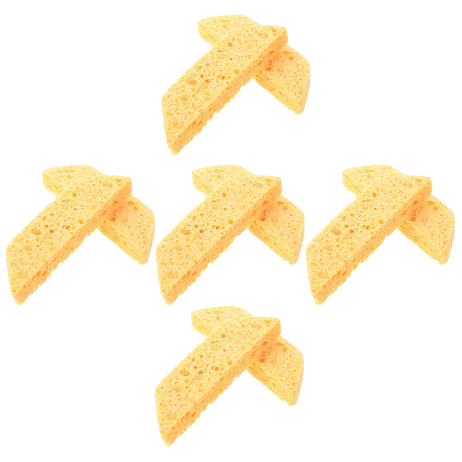 10Pcs Glass Grinder Sponge Bit Protector Thick Absorbent Water Pad Replacement for Stained Glass Grinding Table Use