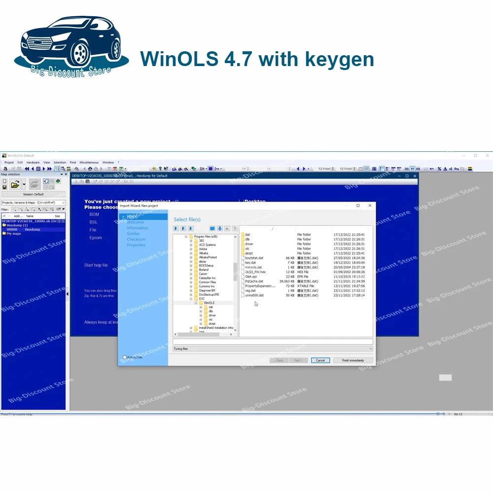 2024 WinOLS 4.7 With Plugins+2021 Damos +ECM TITANIUM All Data Auto Repair Software Winols HOT Selling win 10