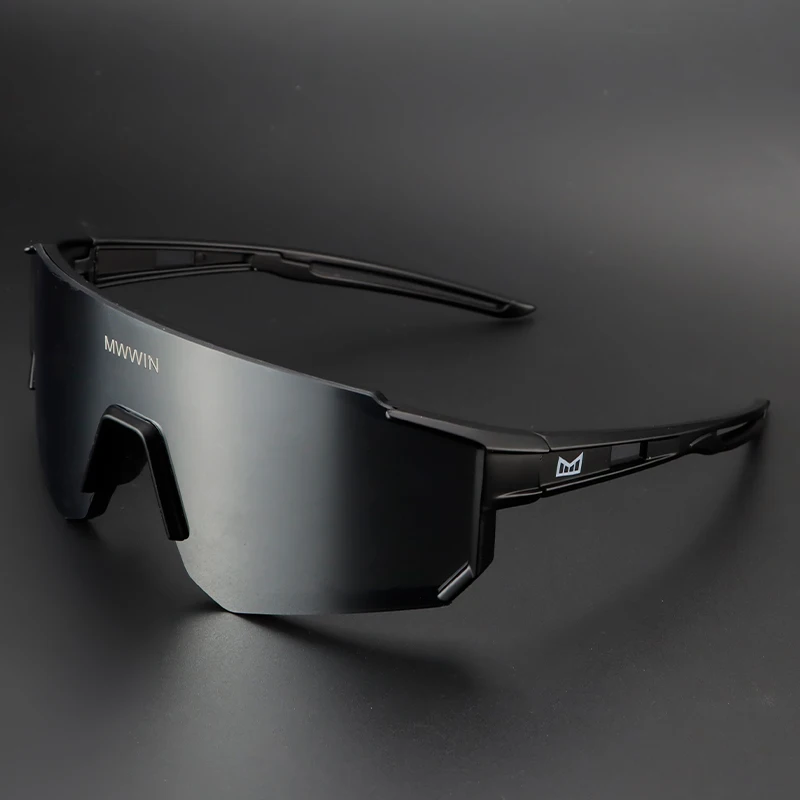 MWWIN Mode Radfahren Brille Sonnenbrille für Männer UV400 Frauen Fahrrad Brillen Straße Fahrrad Fahren Outdoor Sport Marathon Triathlon