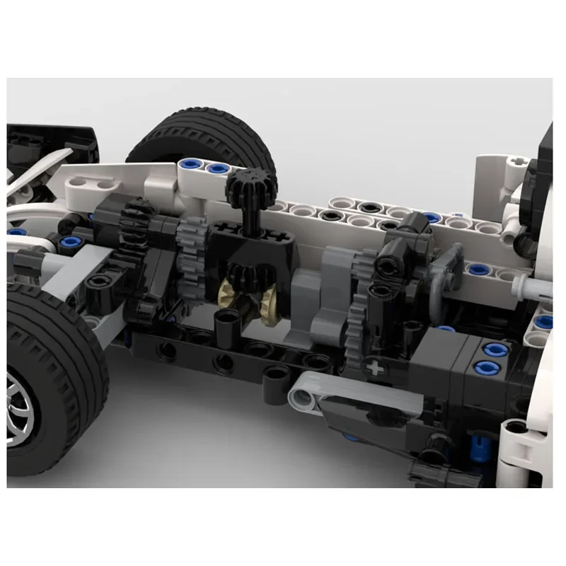 MOC-79932FormulaF1Supercar Montage Nähen Baustein Modell 802 Baustein Teile Kinder Geburtstag Bausteine Spielzeug Geschenk