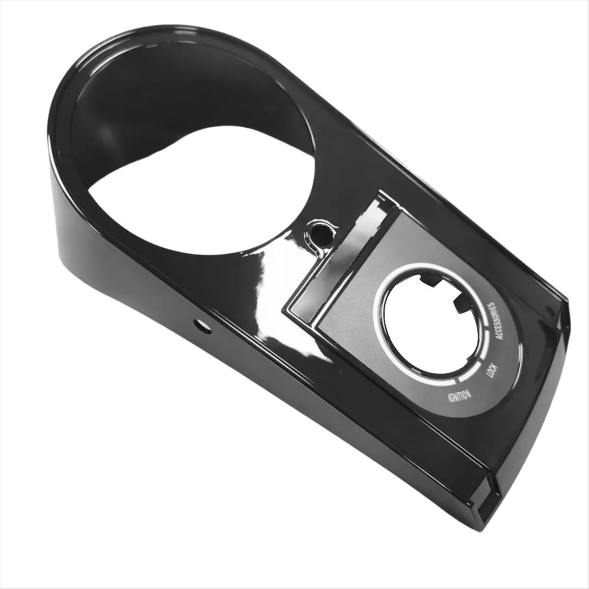 A23Z Motorcycle Dash Panel Cover for Softail FXST Custom FXSTC 2000-2010 Black Speedometer Cover
