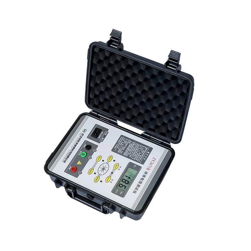 ZY2671B-New testeur de résistance d'isolation d'écran LCD électronique Portable 1000 V-10000 V sortie 0 ~ 500G plage 2200 mAh