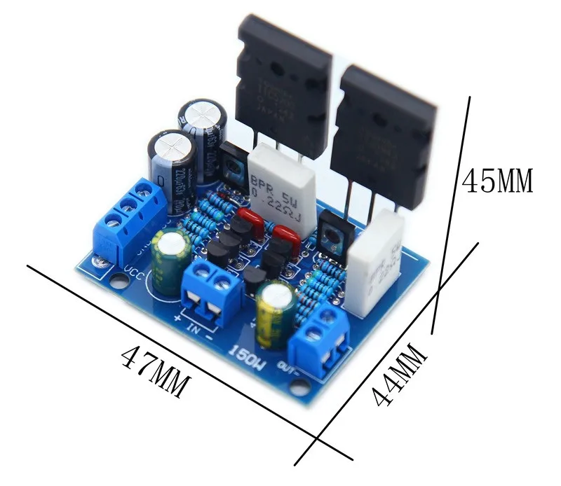Carte amplificateur audio Hifi à tube transistor, Mono C5200, A1943, 150W