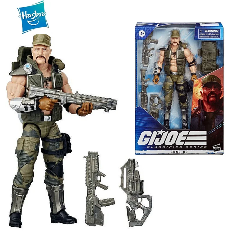 

В наличии Original Hasbro G.I. Экшн-фигурка Джо классифицированная серия Gung Ho, 6-дюймовая Коллекционная модель, игрушка