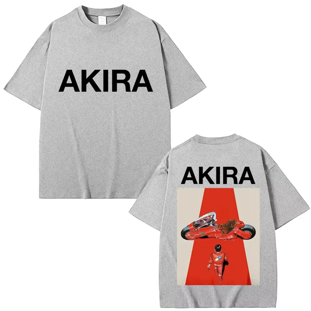 Japan Anime Neo Tokyo Akira T-shirt Movie Science Fiction Shotaro Kaneda Manga T Shirts Men Women Pure Cotton O-Neck T-shirts