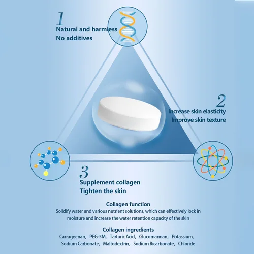 Imagen 2 del producto Máquina de mascarilla Facial, cápsulas de colágeno para automatización completa, bricolaje, frutas, verduras, cuidado Facial, fabricante de mascarillas, tabletas de cápsulas de belleza, 32 Uds.