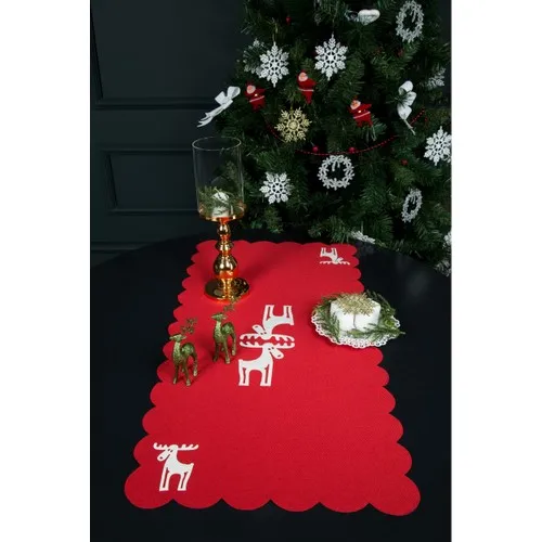 Modafabrik Christmas Deer Runner Red