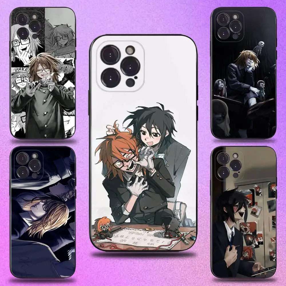 

R-Ranfren RANDAL S-SatoruS Phone Case For iPhone 11,12,13,14,15,16,17,Pro,Max,Plus,E,SE4,Air,Mini Black Soft Cover