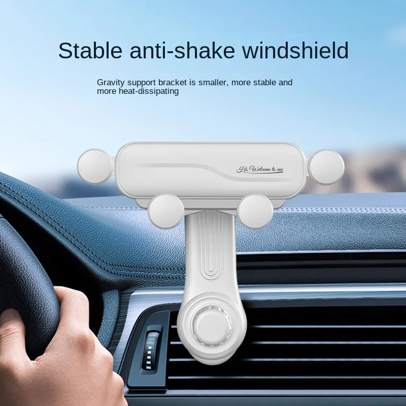 

Vehicle-mounted mobile phone bracket extension rod base fitting air outlet rotatable navigation fixed car clip