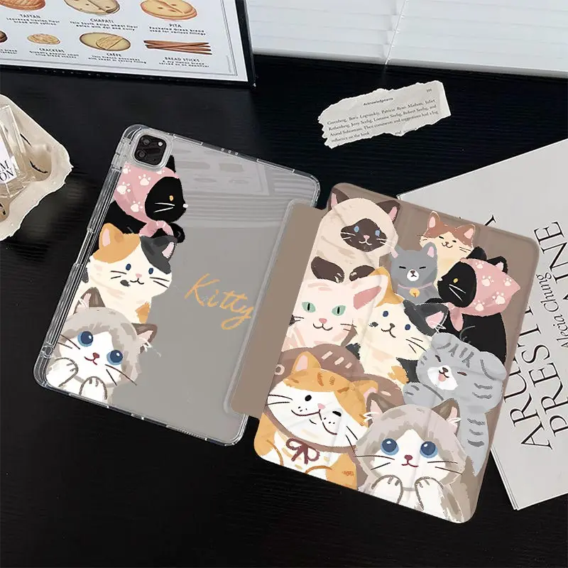 Anti-Bending 3+Y Fold Case For Redmi Pad SE 11 inch Redmi Pad Pro 12.1 Xiaomi Pad 5/6/7 11 inch Redmi Pro2 2025 12.1