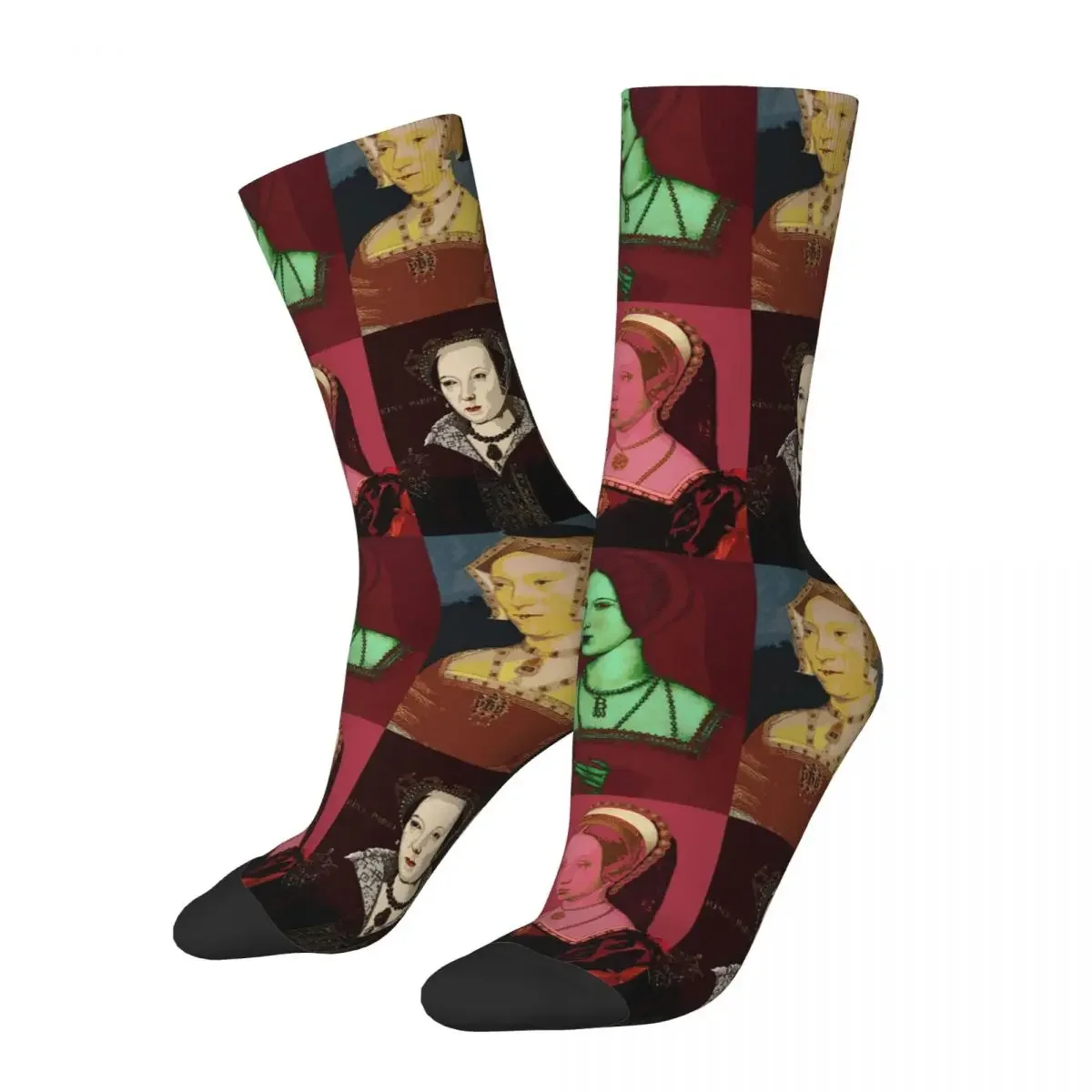 Six Wives Of Henry VIII Socks Harajuku Super Soft Stockings All Season Long Socks Accessories for Man's Woman's Gifts