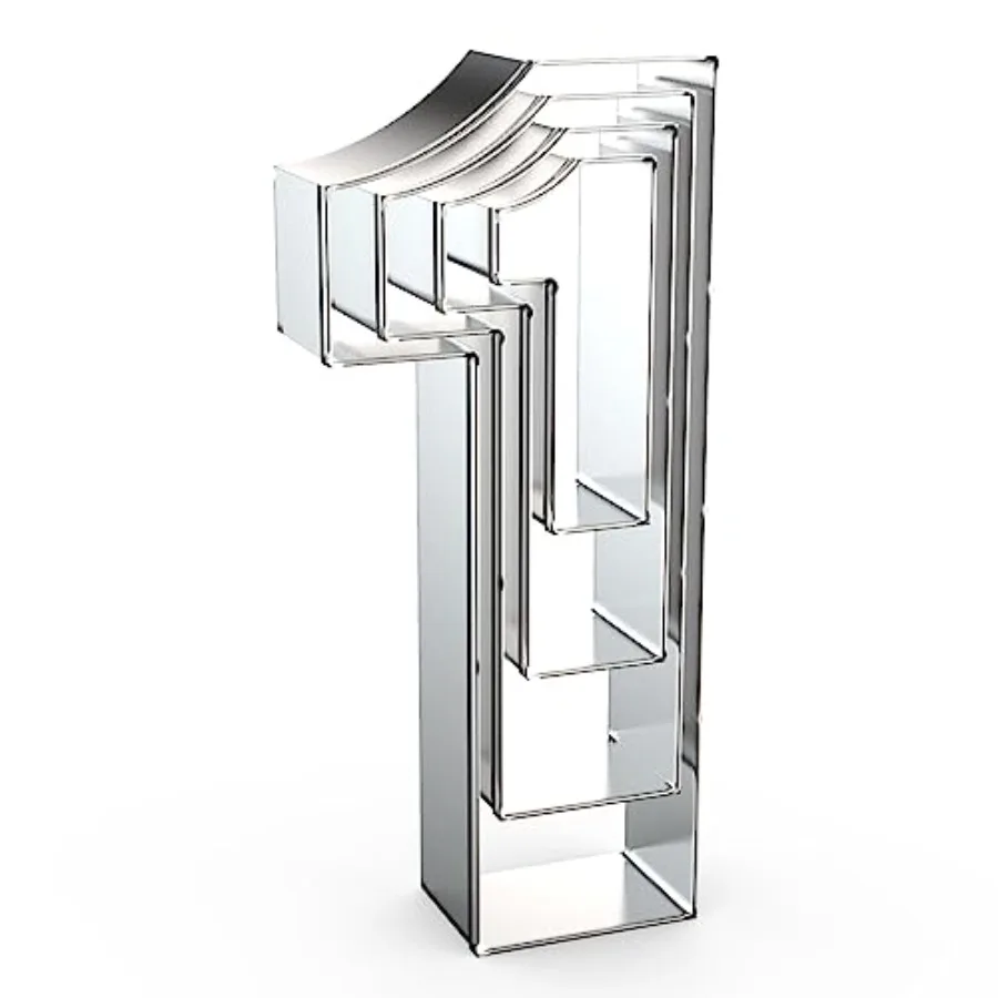 

Number One #1 Ce Cutter Set for Baking 5/4/3/2 ih 4 Piece Stainless Steel