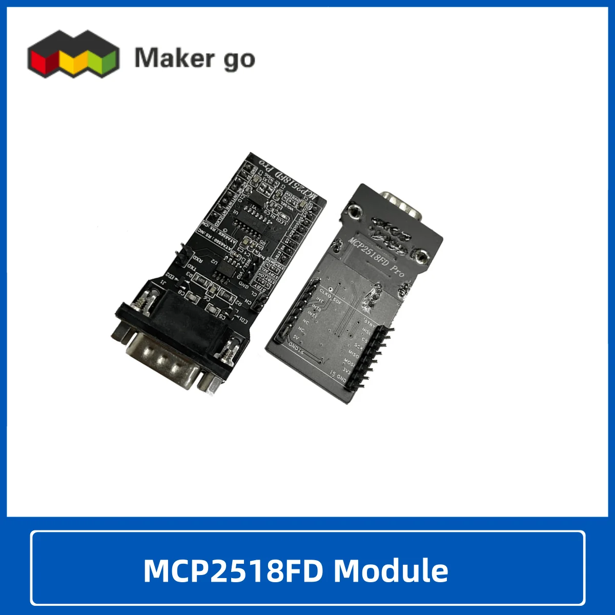 SPI ao transceptor CANFD, módulo do ônibus do CAM, MCP2518FD, ATA6560, MCP2515 super