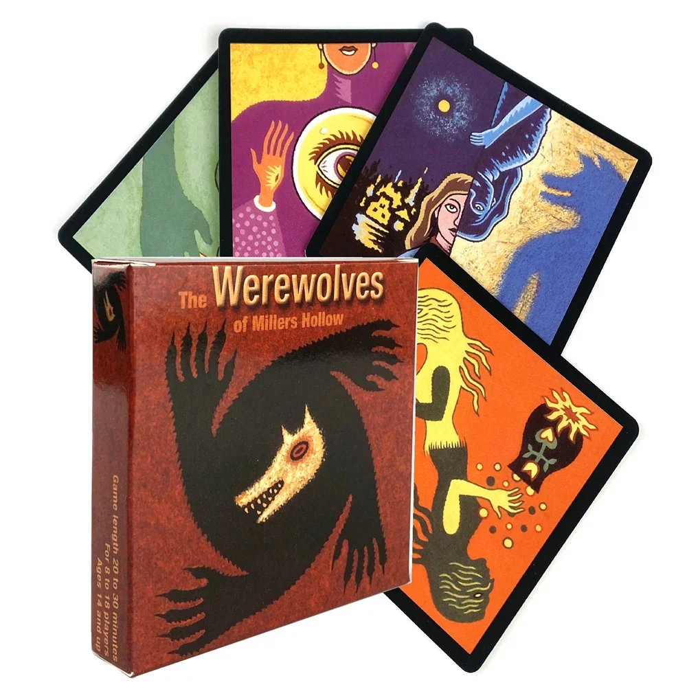 Werewolf Table Game Multi-Player Entertainment Competition Puzzle Leisure Board Card Game Family Friend Party Fun Playing Cards