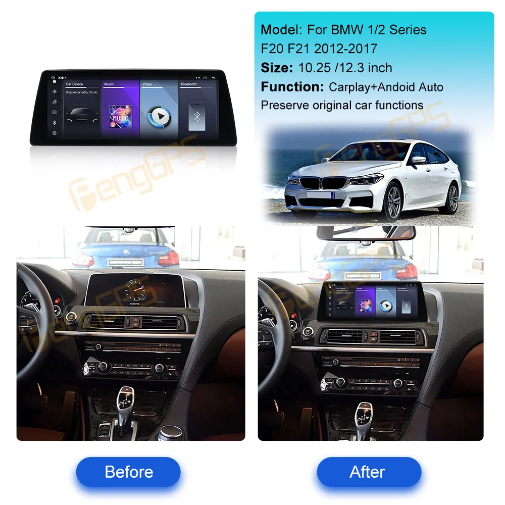 

The Newest Linux Car Radio For BMW 6 Series E63 E64 F06 F12 F13 2009-2016 GPS Navigation Multimedia Player Screen Carplay Unit